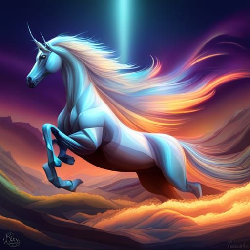 Unicorn - AI Generated Artwork - NightCafe Creator