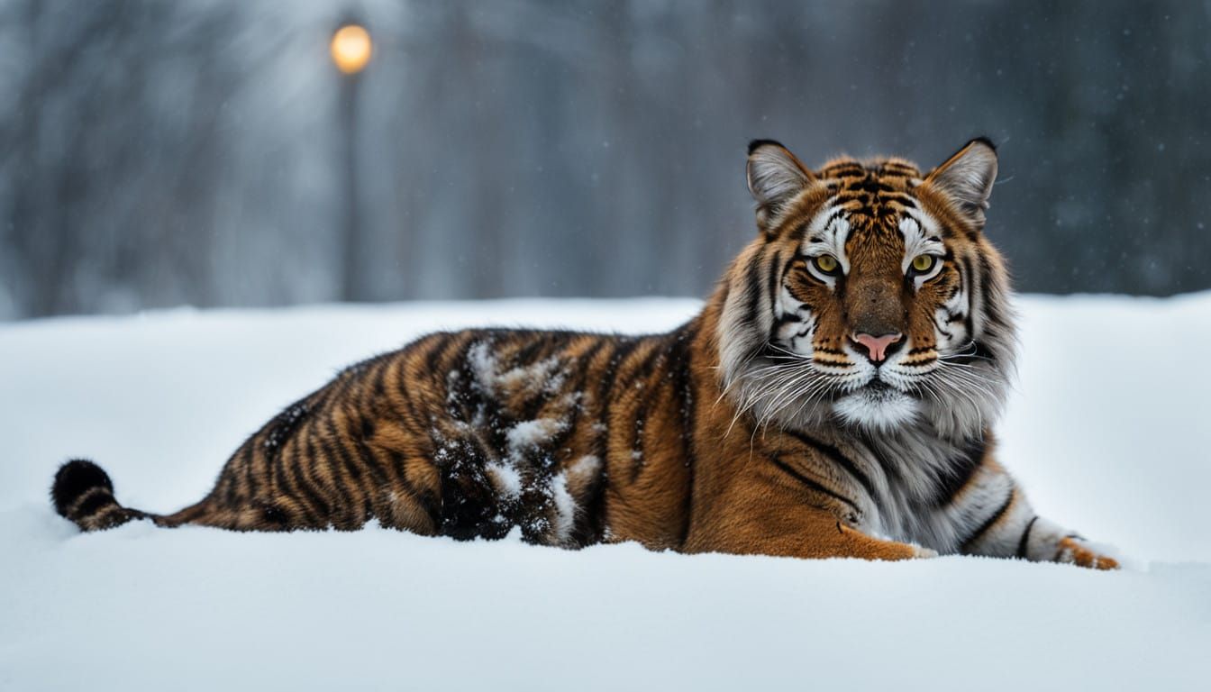 Cute winter kitty  by @Petro_vi4