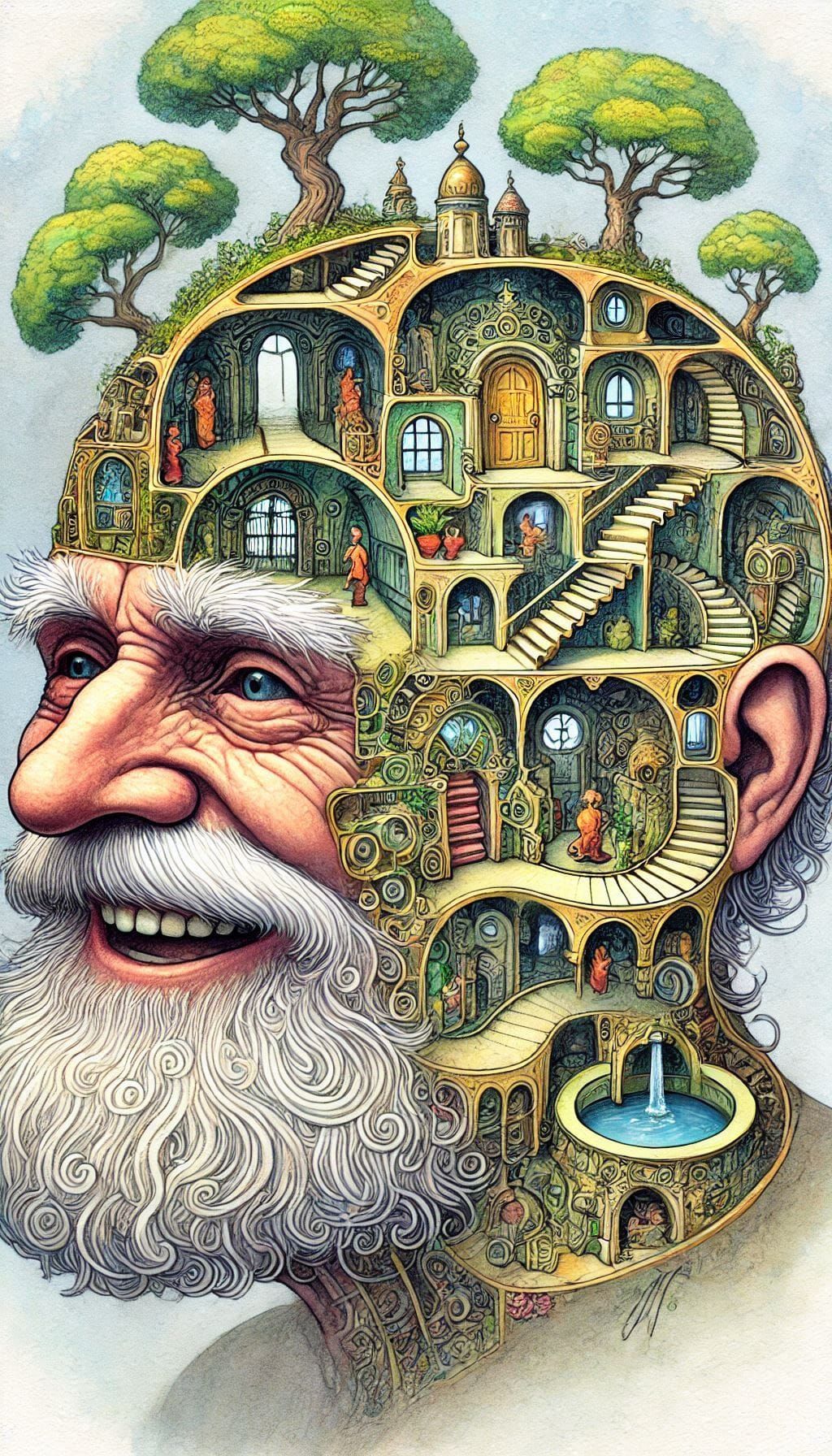 Escheresque minds 🧠 07