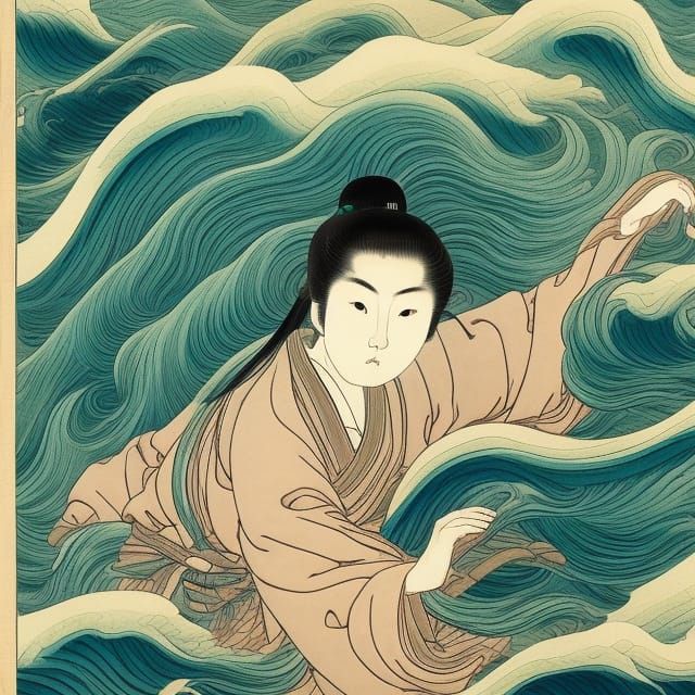 Four Heavenly Deities: Water (Artists Removed)