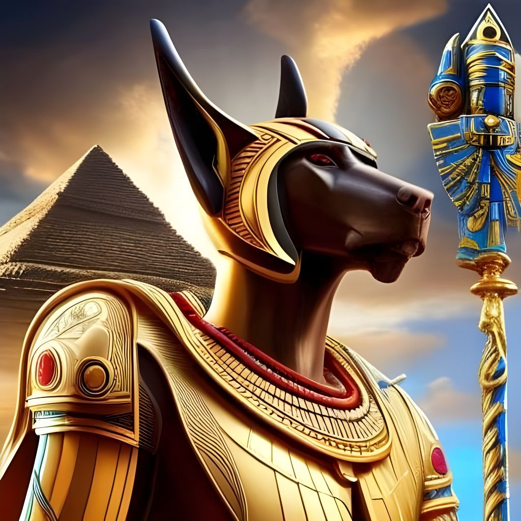 Anubis  by @shadow303
