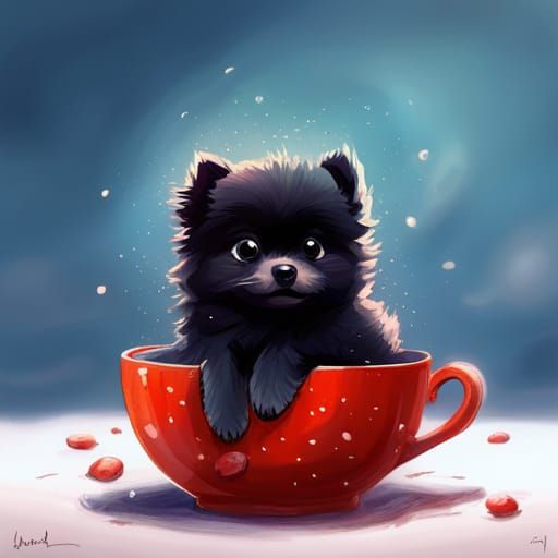 Pom In a cup
