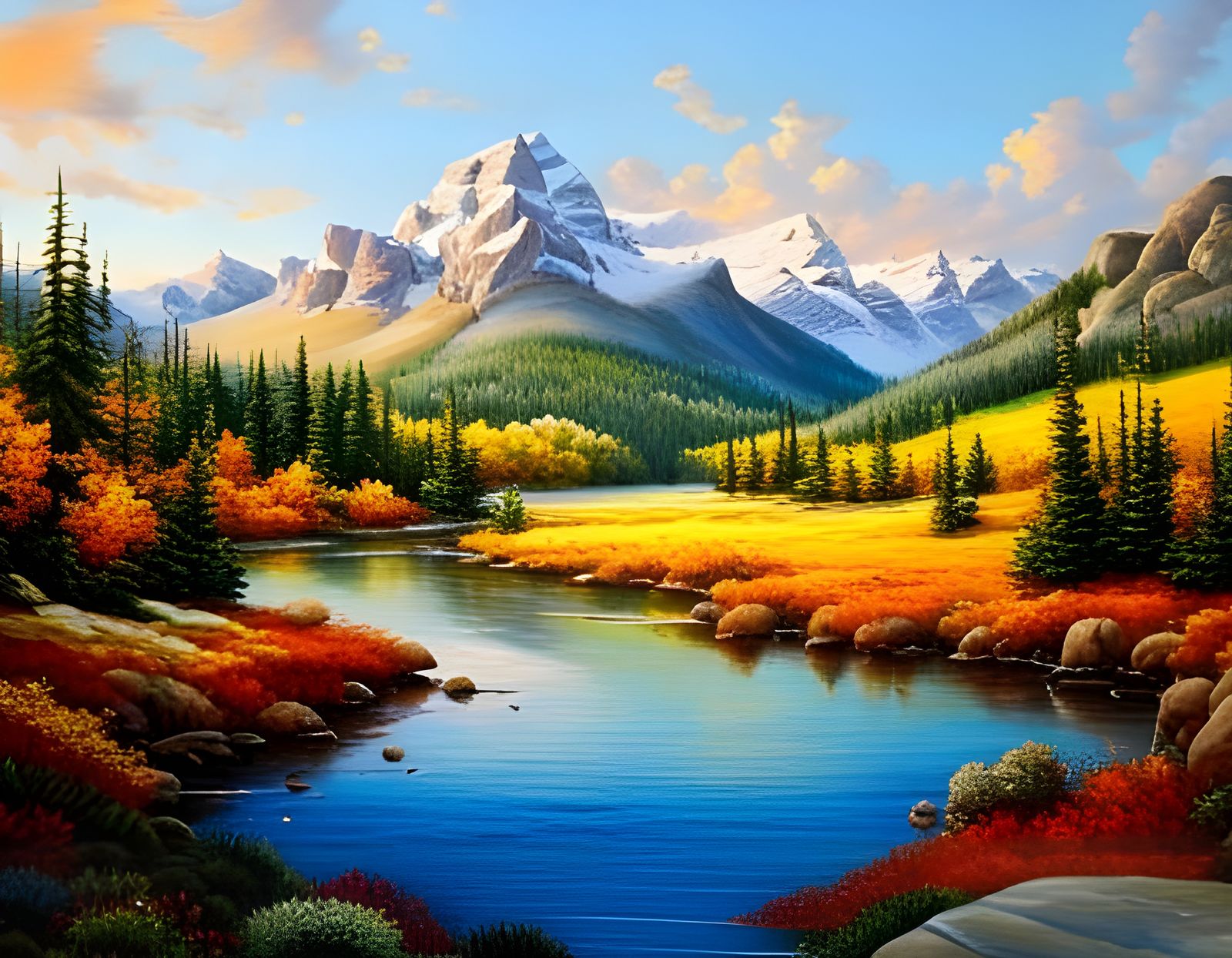 Colorful Landscape  by @SAS