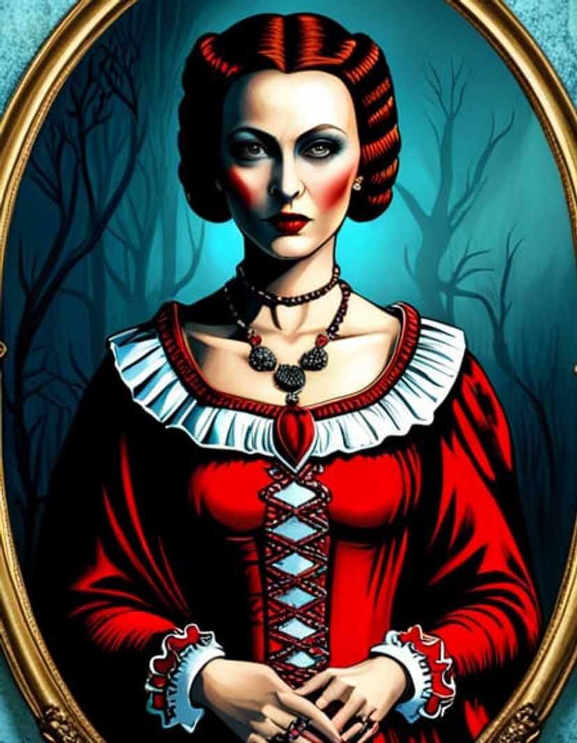 Countess Elizabeth Bathory Ai Generated Artwork Nightcafe Creator