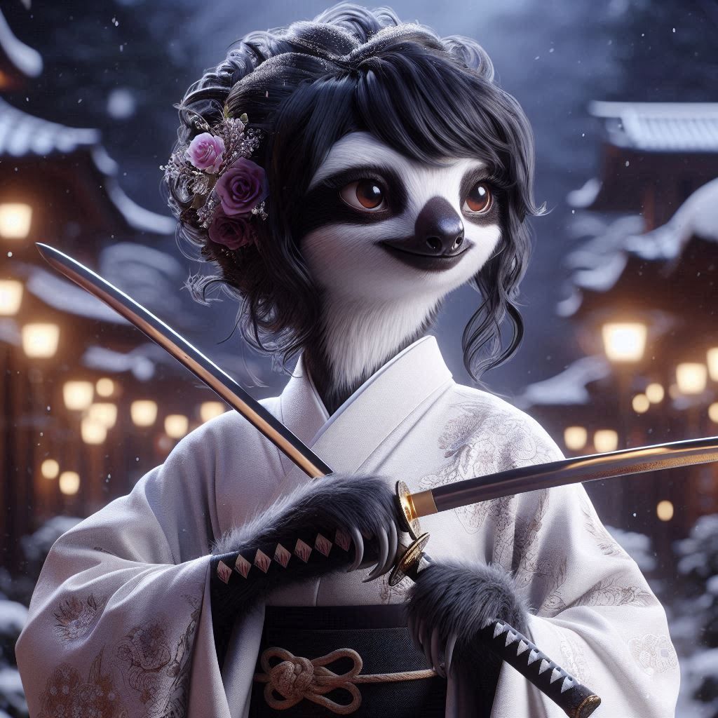 Slothcy Liu as Sloth-Ren Ishii, in “Kill Bill”