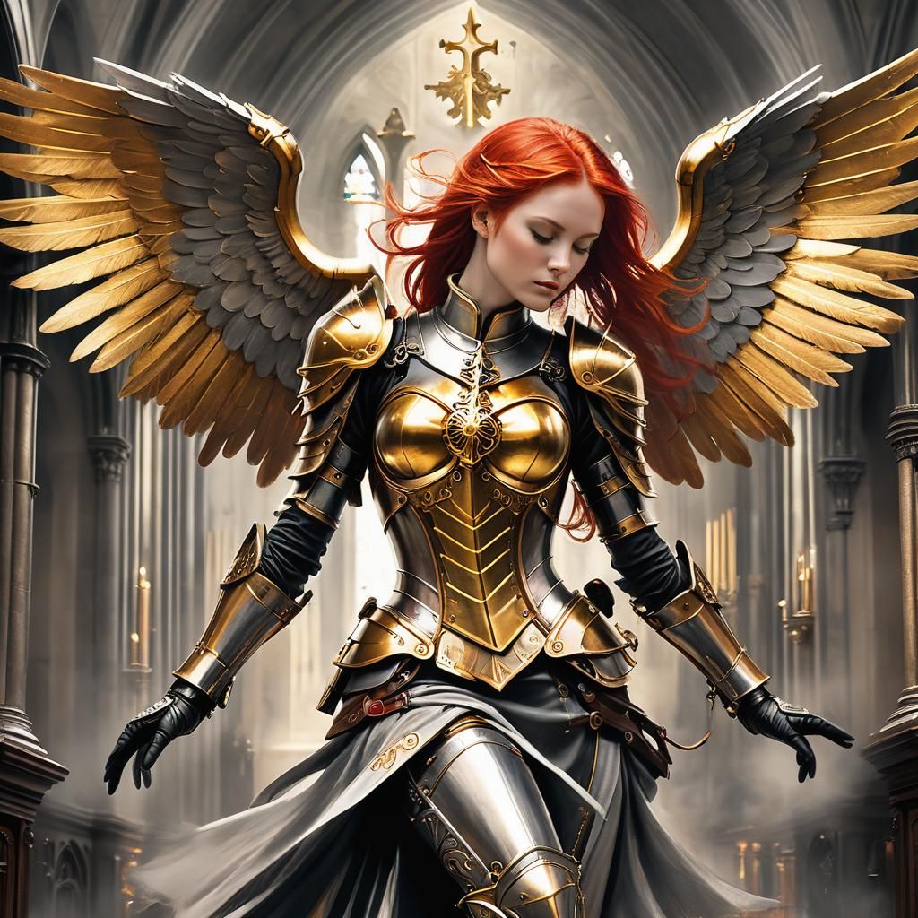 Dinamic Steampunk Angel 1