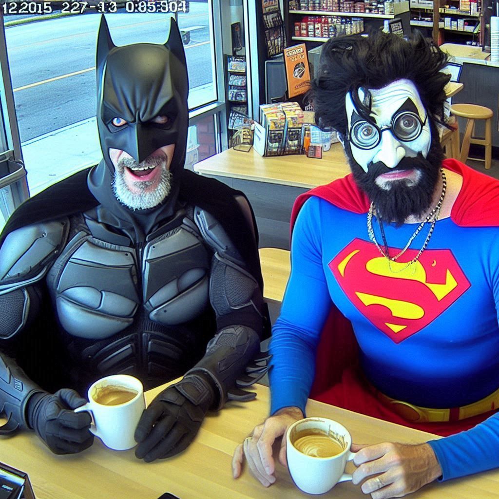 Florida Man Batman and Superman