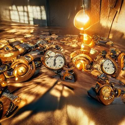 In Father Time's Office