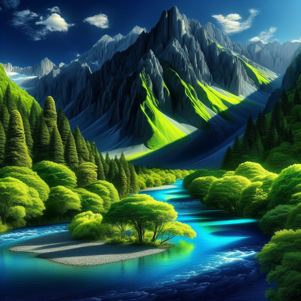 Serene landscape