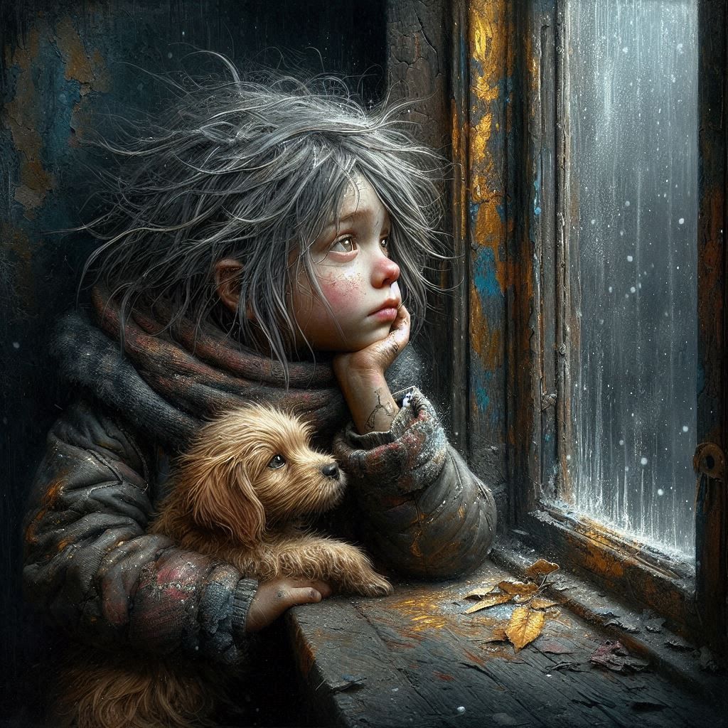 Oooh, No... It looks like we'll have to wait here for a while Buddy 🐶🐶👍