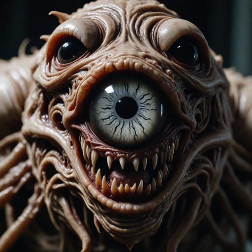 Absolutely terrifying  monster good lord these are horrifyin...