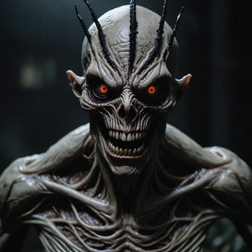 Absolutely terrifying  monster good lord these are horrifyin...