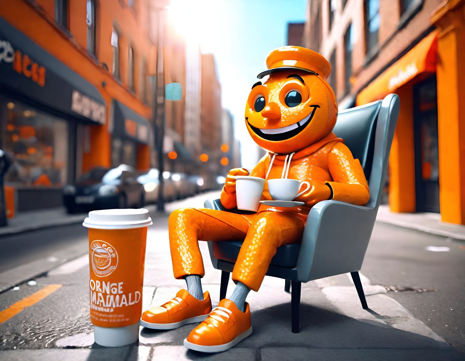 try the new orange marmalade julius, now with more marmalade AI