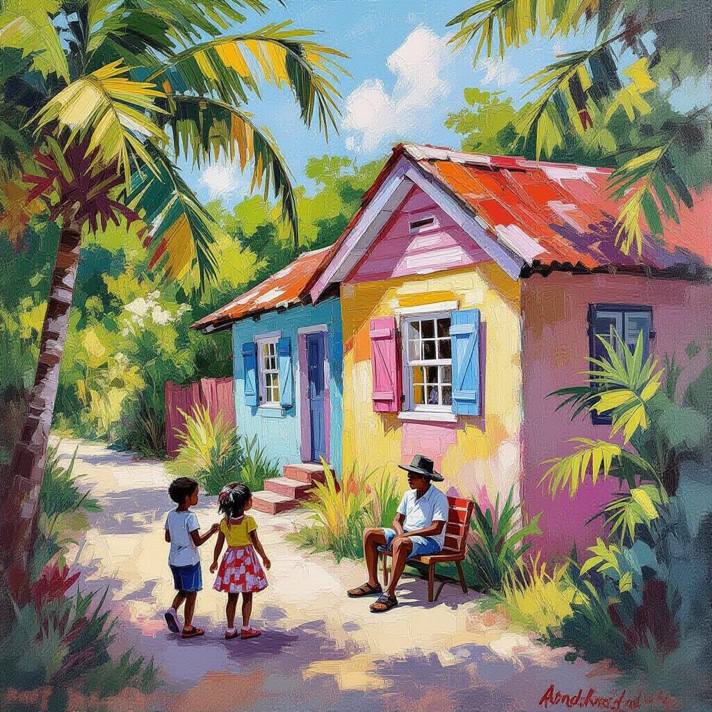 Bajan Artwork   by @Shayera1001