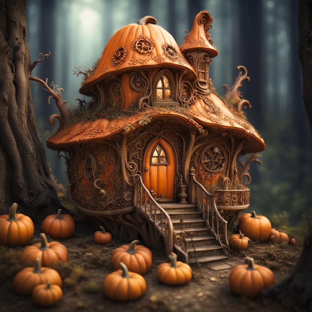 A Cosy Cottage  by @LynnDi