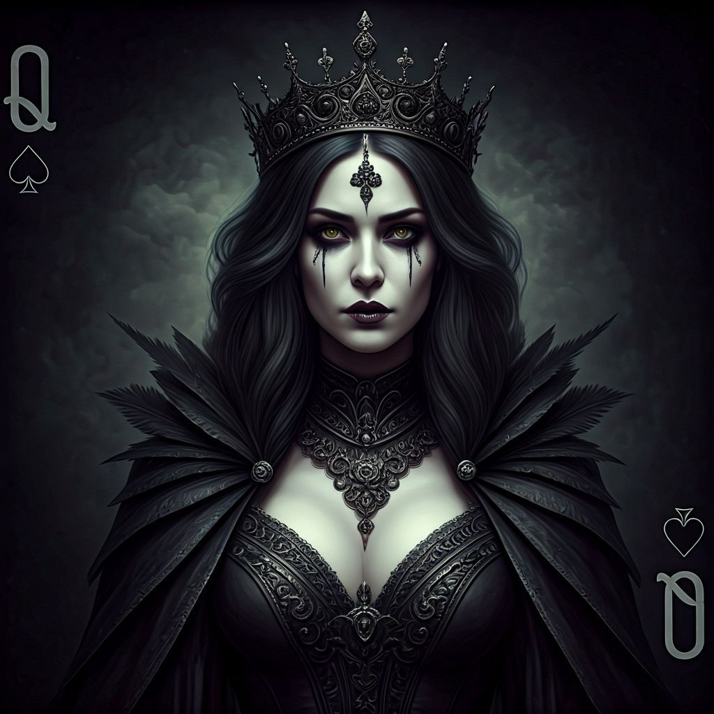 The Queen of Spades  by @llTupill