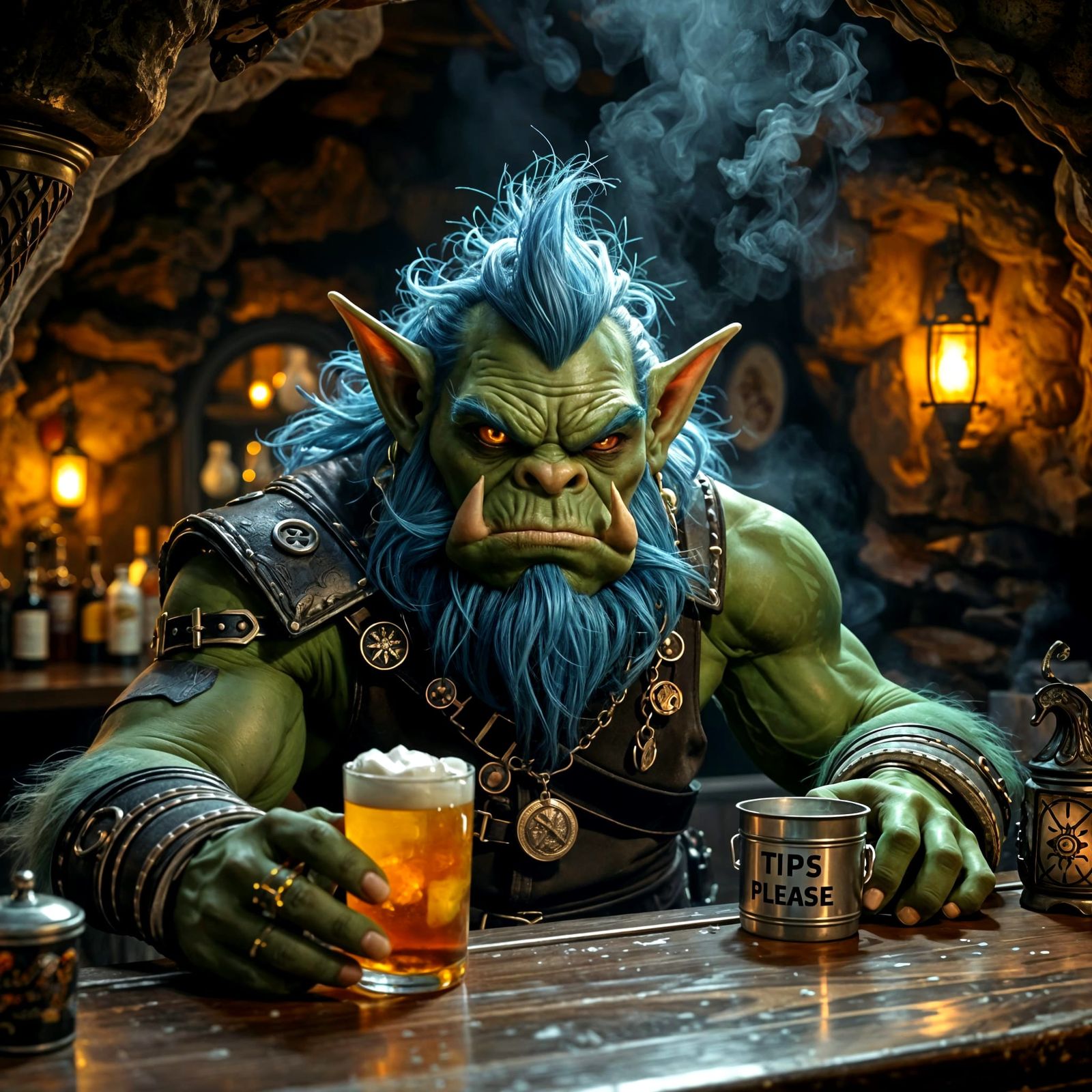 Your Friendly Neighborhood Bartender  by @MordecAI