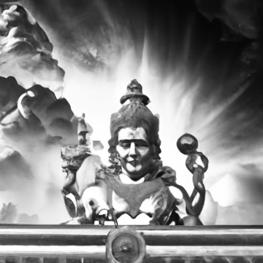Ethereal Godrealm: A Vision of Divine Existence