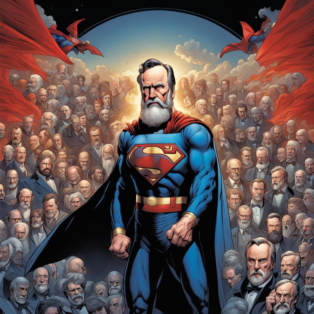 President Rutherford B. Hayes  as Superman Mark Brooks and D...