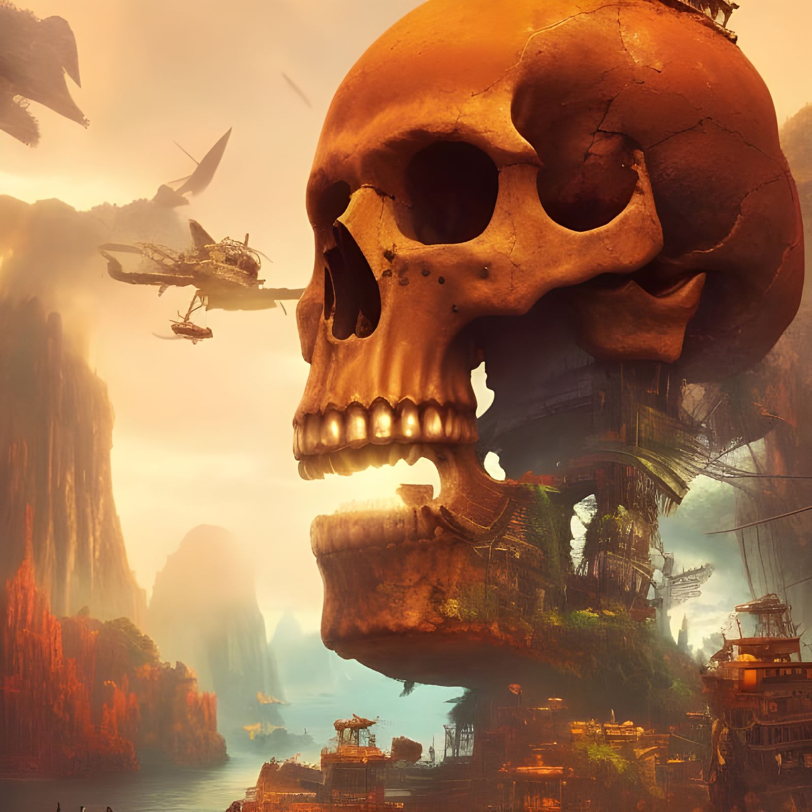 The lost civilization of Skull Island