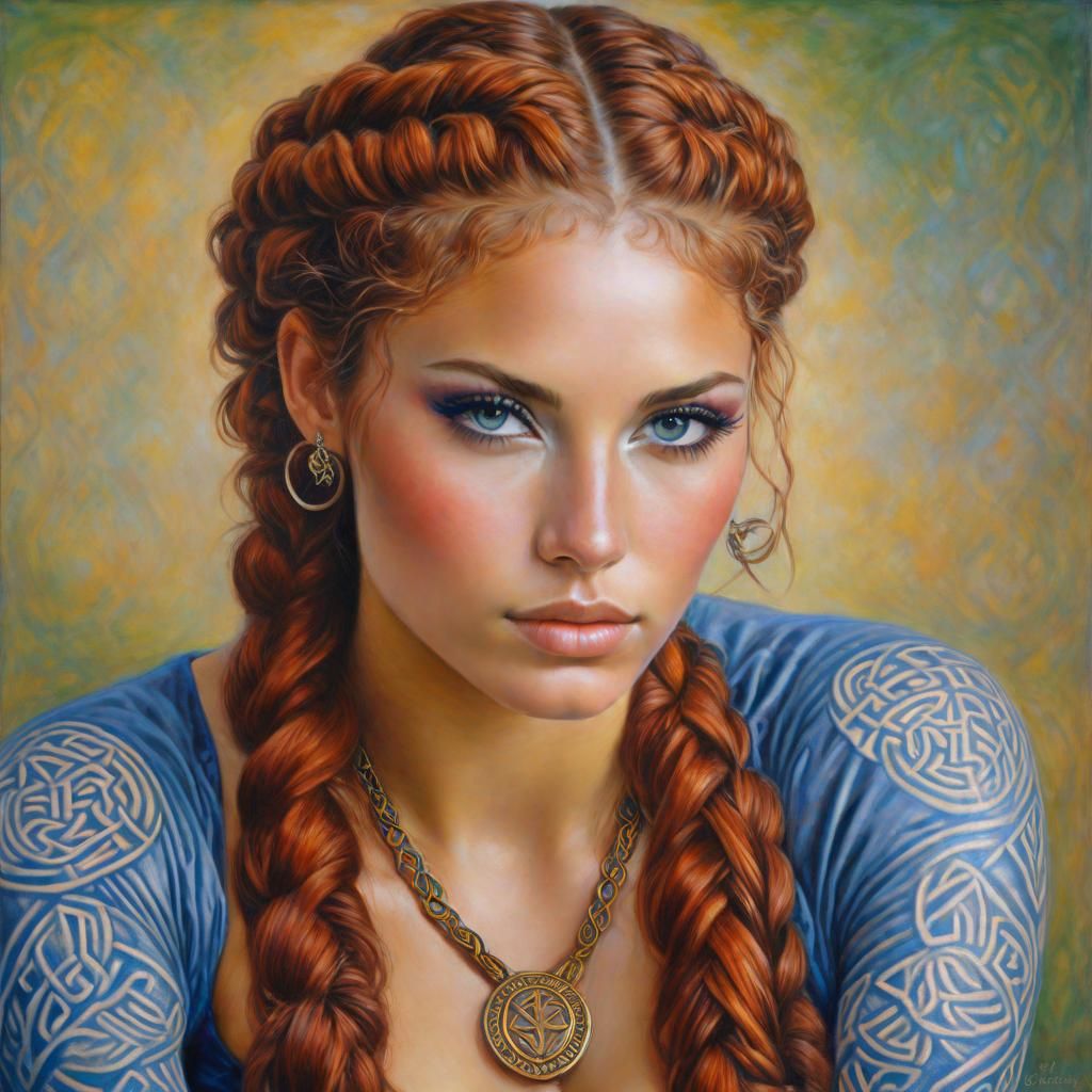 Disdainful Irish Beauty