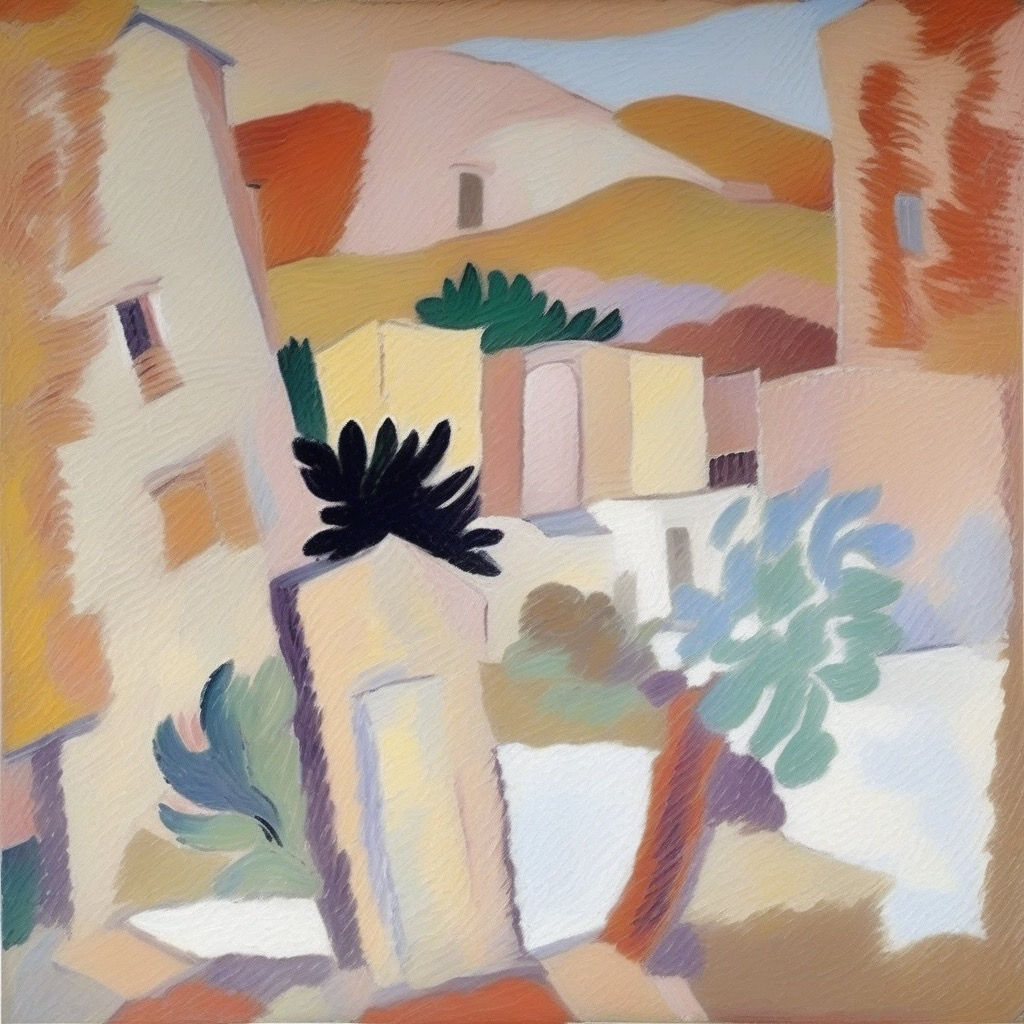 Abstract, southwest scene