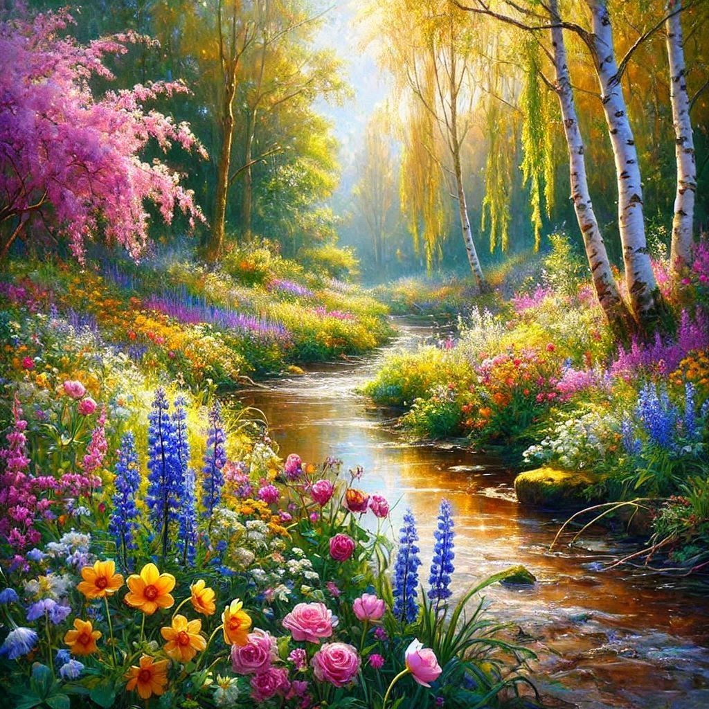 Spring in Full Bloom  by @Punkmeister