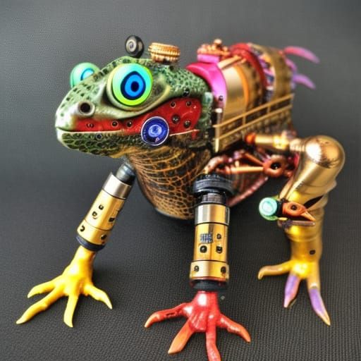 Iguana store robot toy