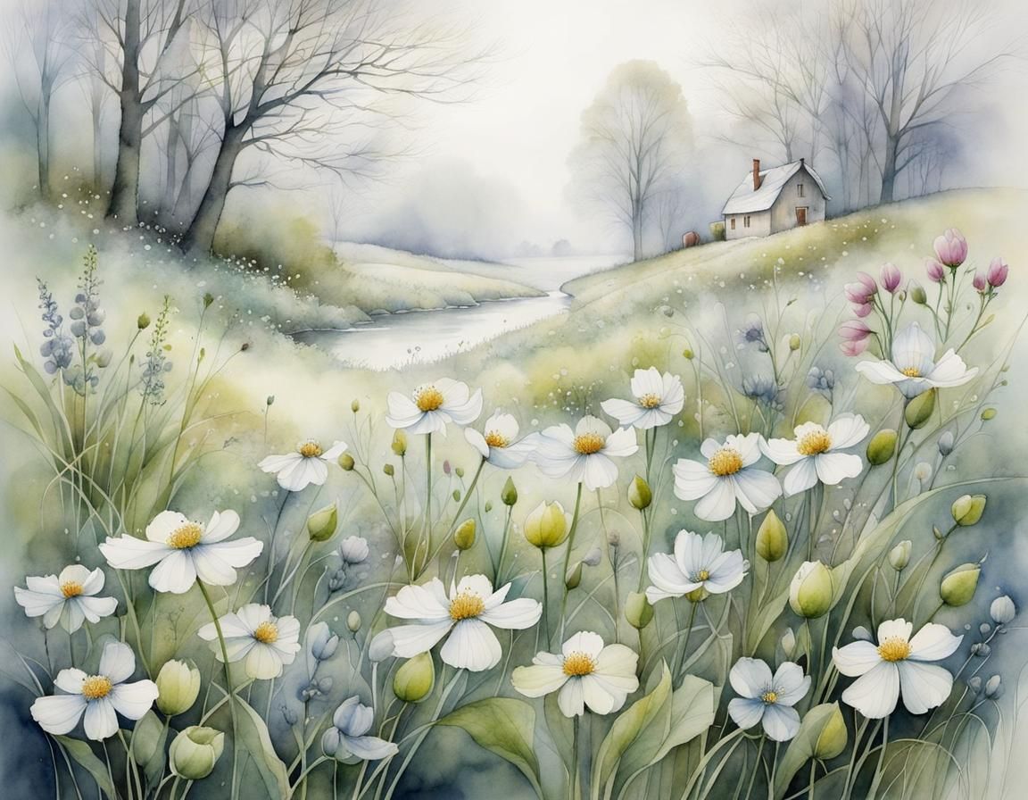 misty spring morning  by @Amy 