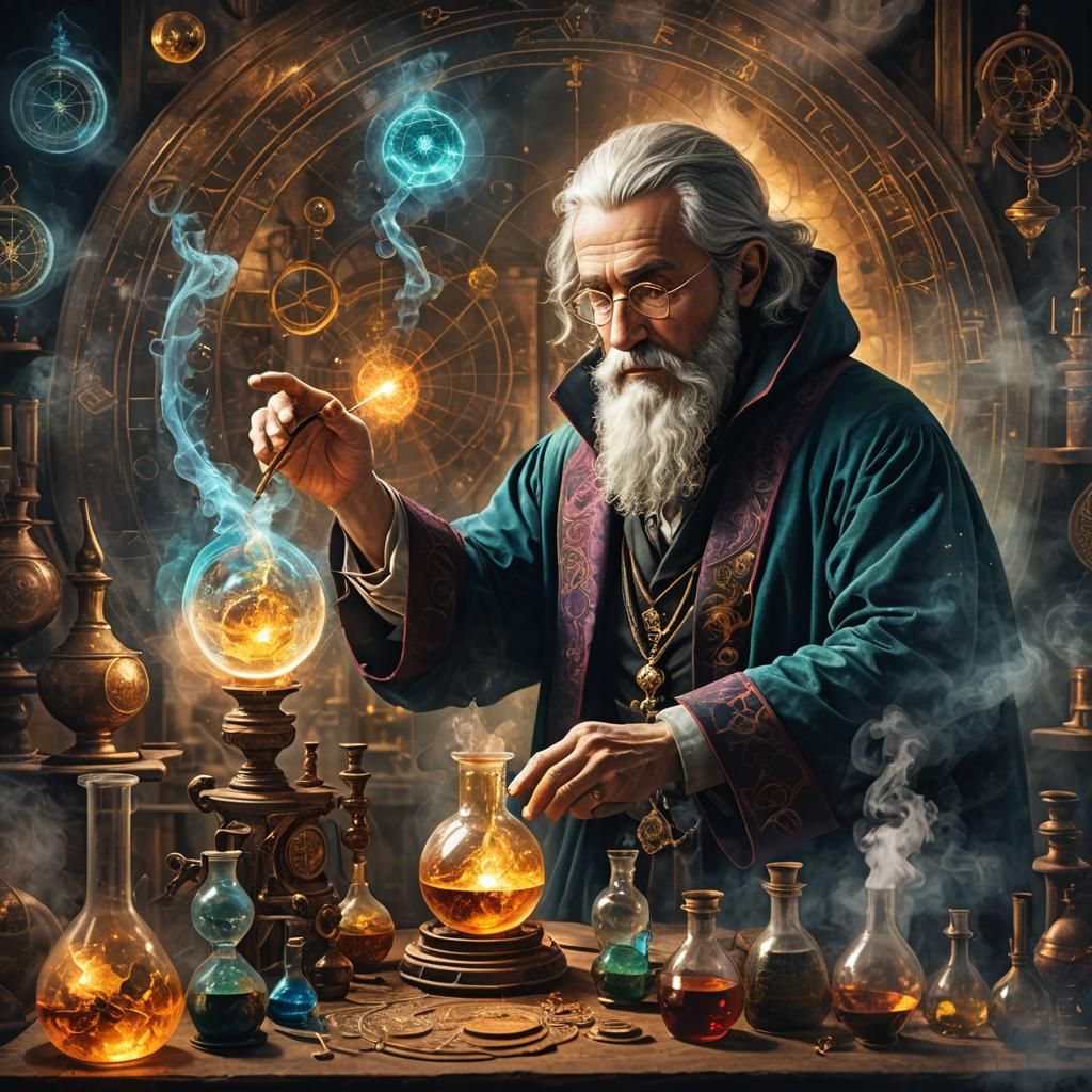 The Alchemist  by @Kallistratia
