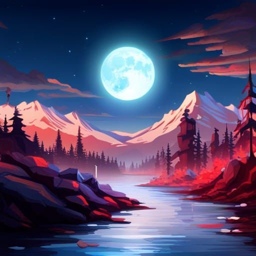 A bit Bob Ross