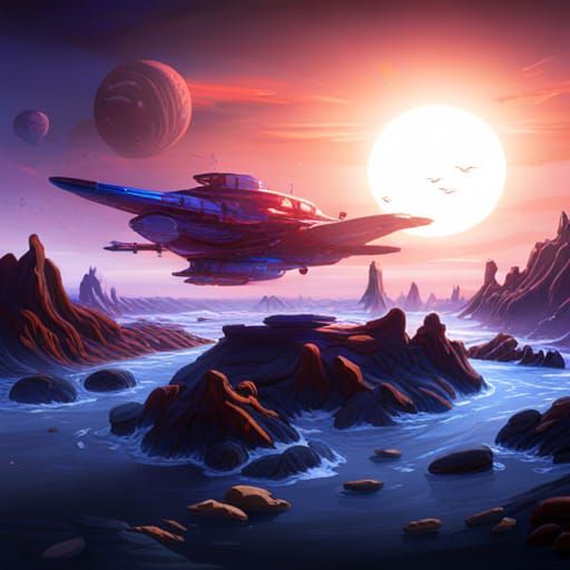 Civo war in space to ducks and fishes