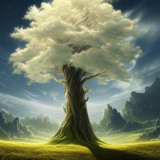 Ghost Tree  by @Draek