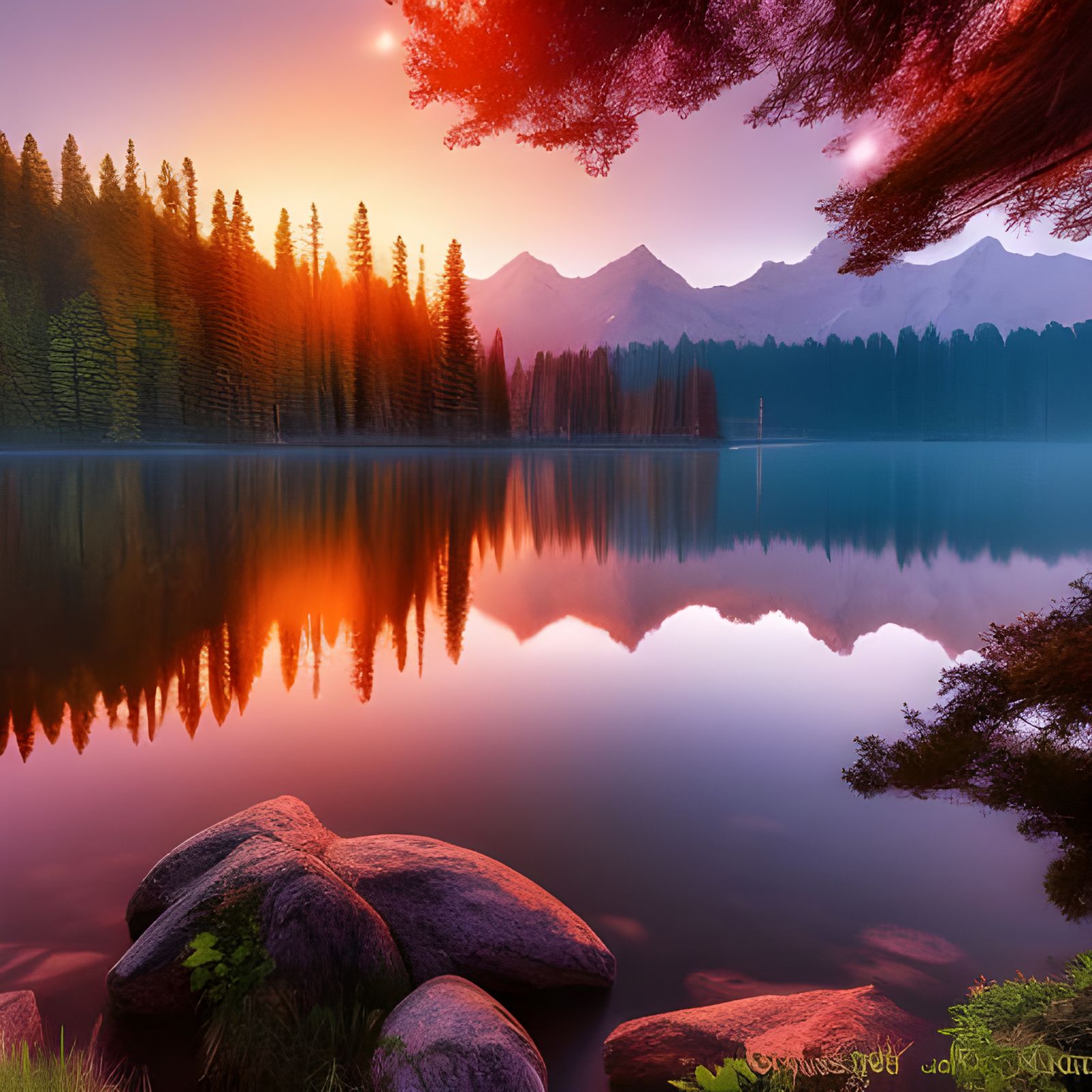 Evening on the Lake