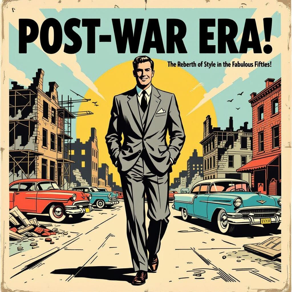 A retro comic book cover from the year 1955, in authentic 1950s illustration style. Large bold title ...  by @ZAREK