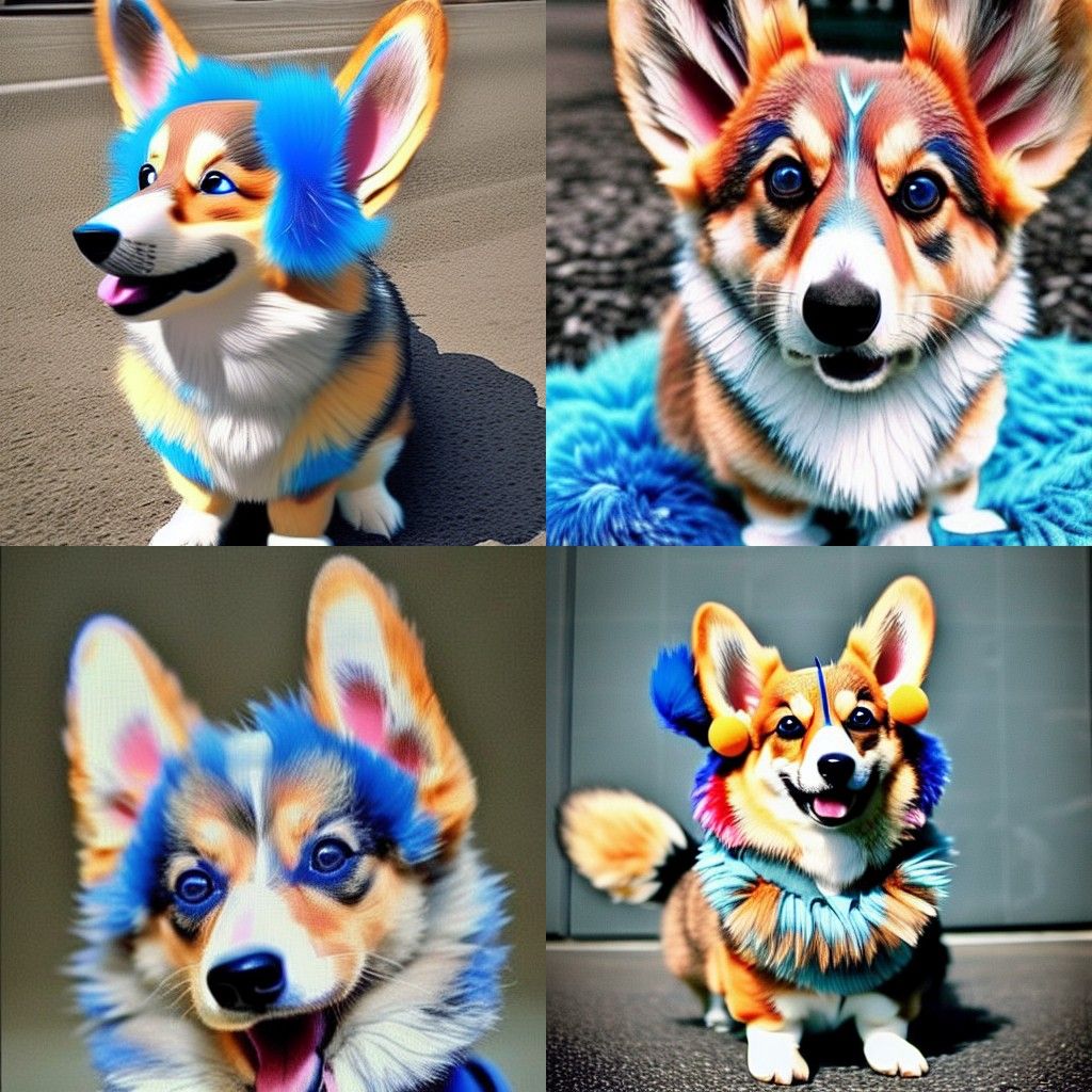 Blue Corgi
