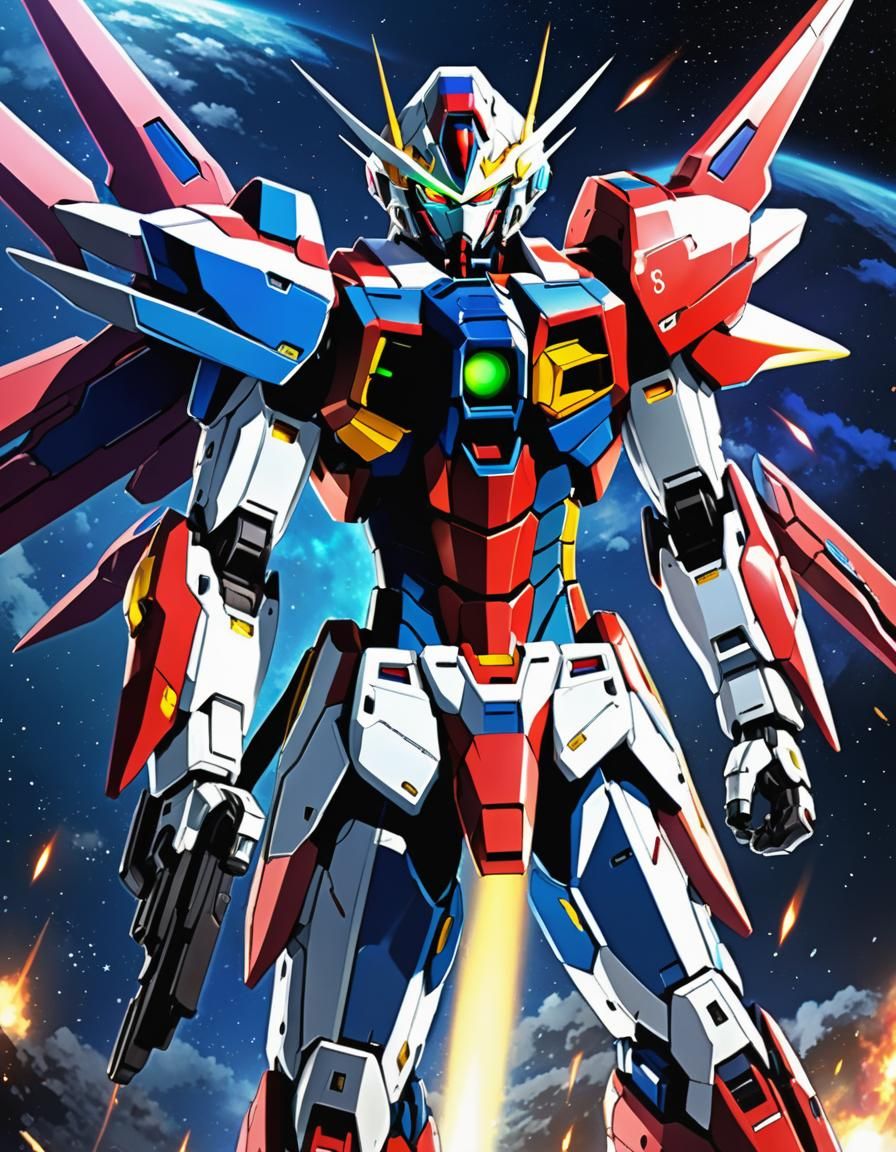 Gundam - AI Generated Artwork - NightCafe Creator