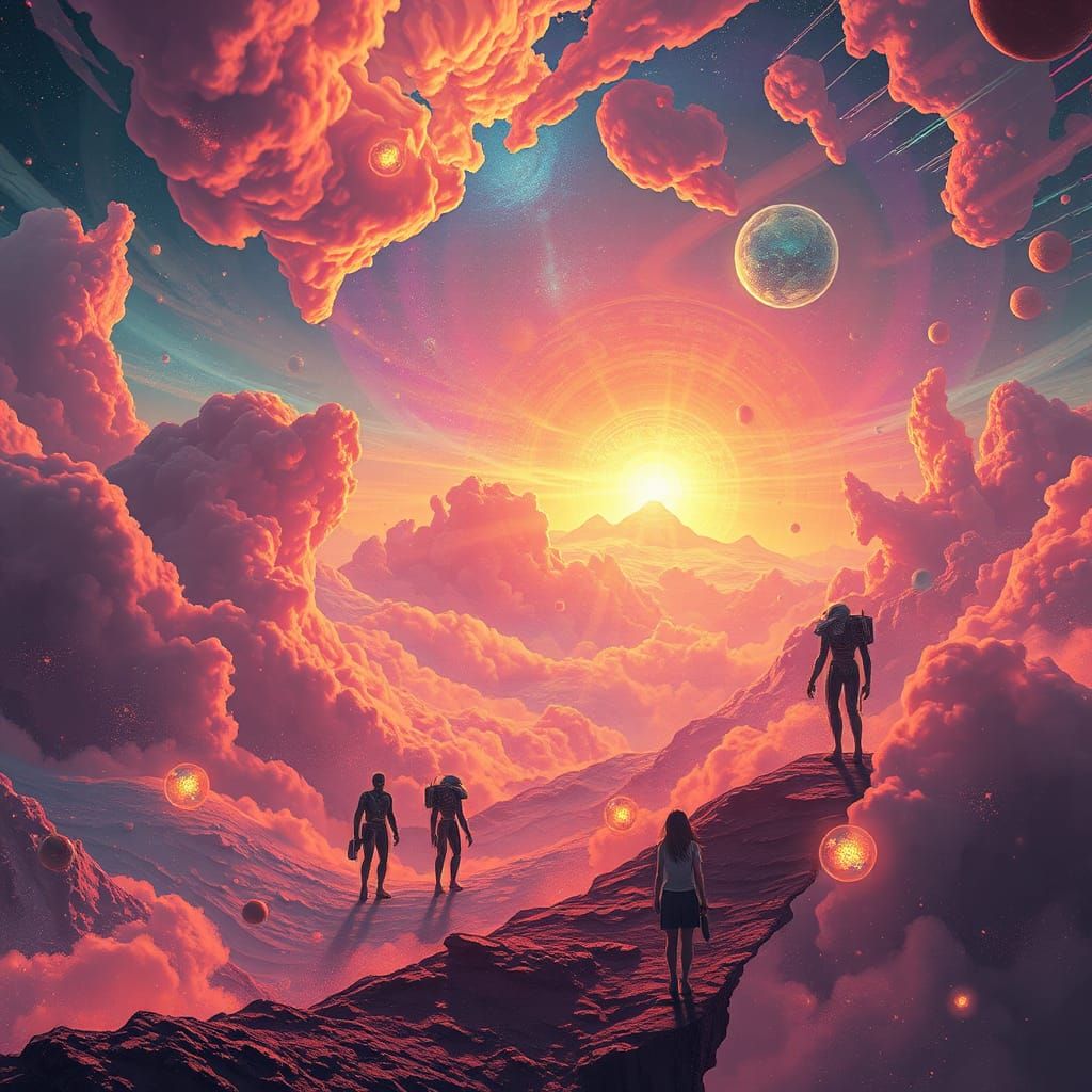 As time passed, Earth became a haven of dreams, a sanctuary ...