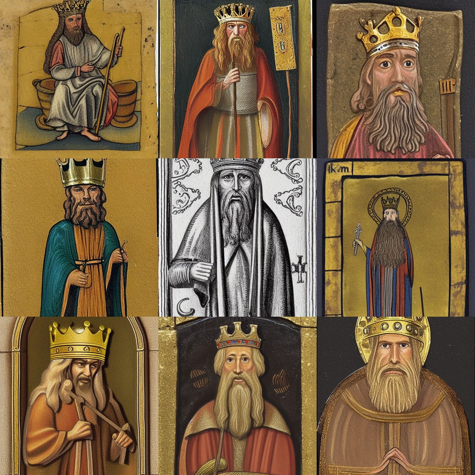 Anglo Saxon hermit king