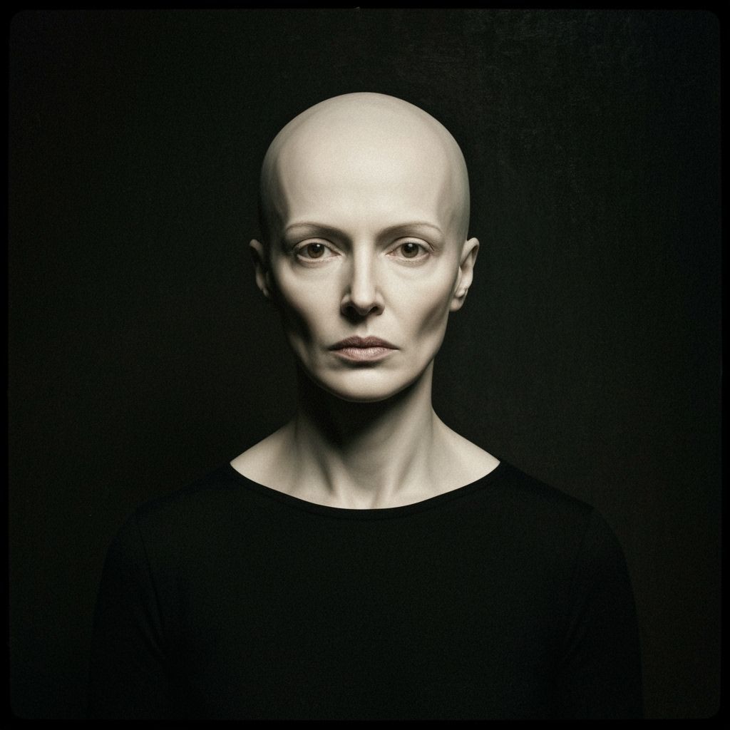 Nobody: A Dramatic Chiaroscuro Oil Painting