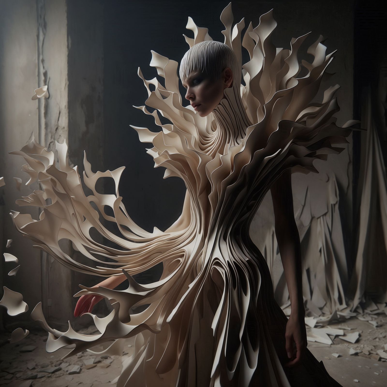 This beauty that I don't see, the beauty in before me