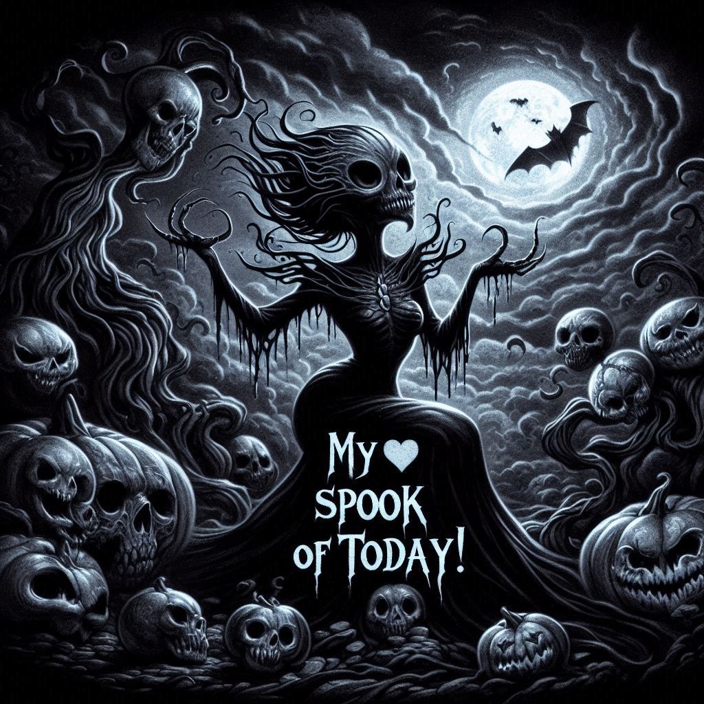 My favourite Dark Spook of Today in the Dark Spooktober Dail...