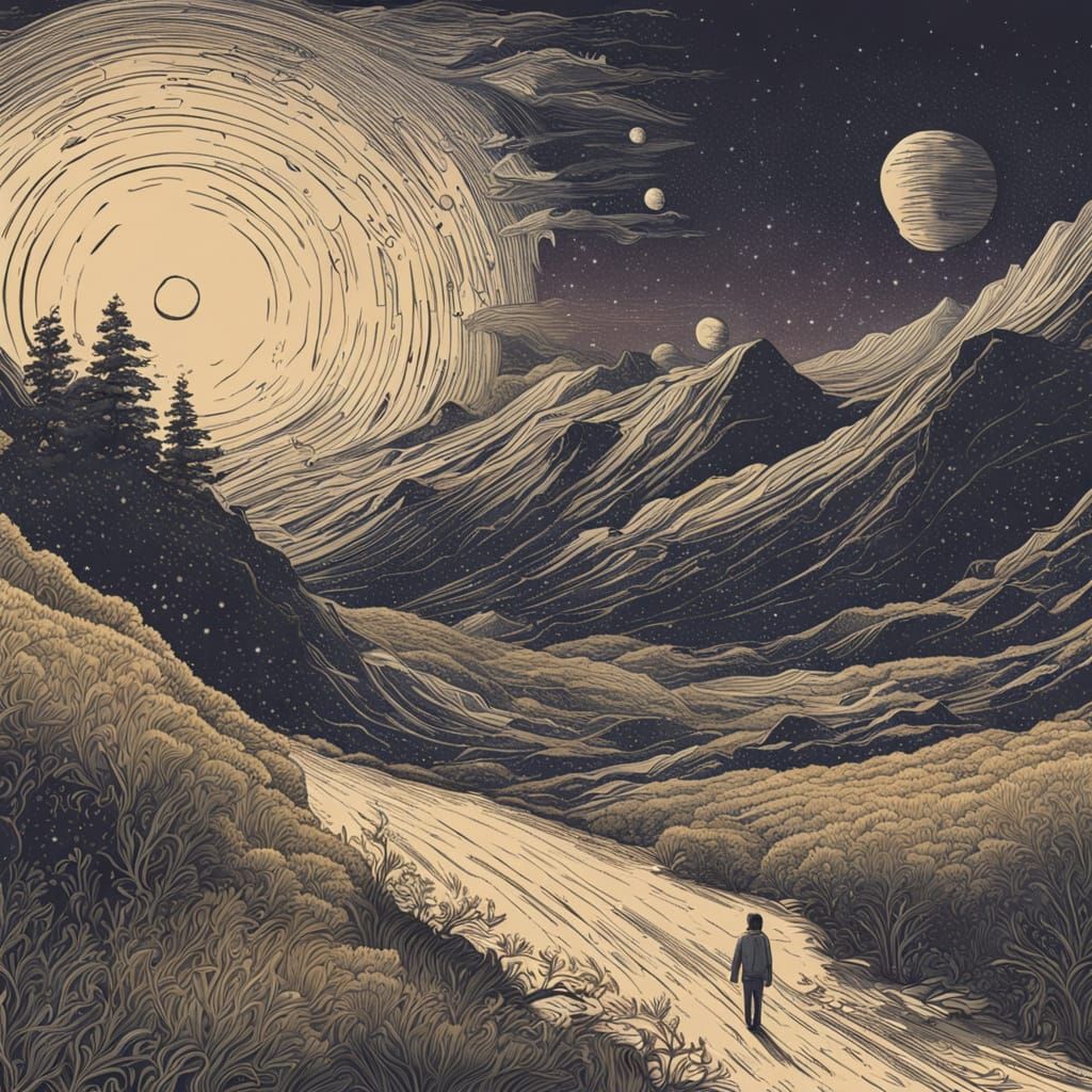 I am a wandering stranger Lost and all alone I am a million miles away  by @kjscosm 