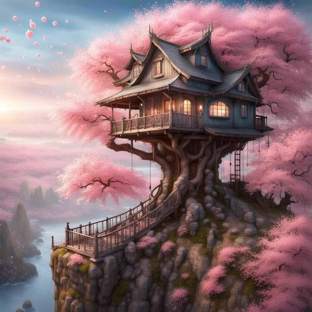 THE CHERRY BLOSSOM TREE HOUSE