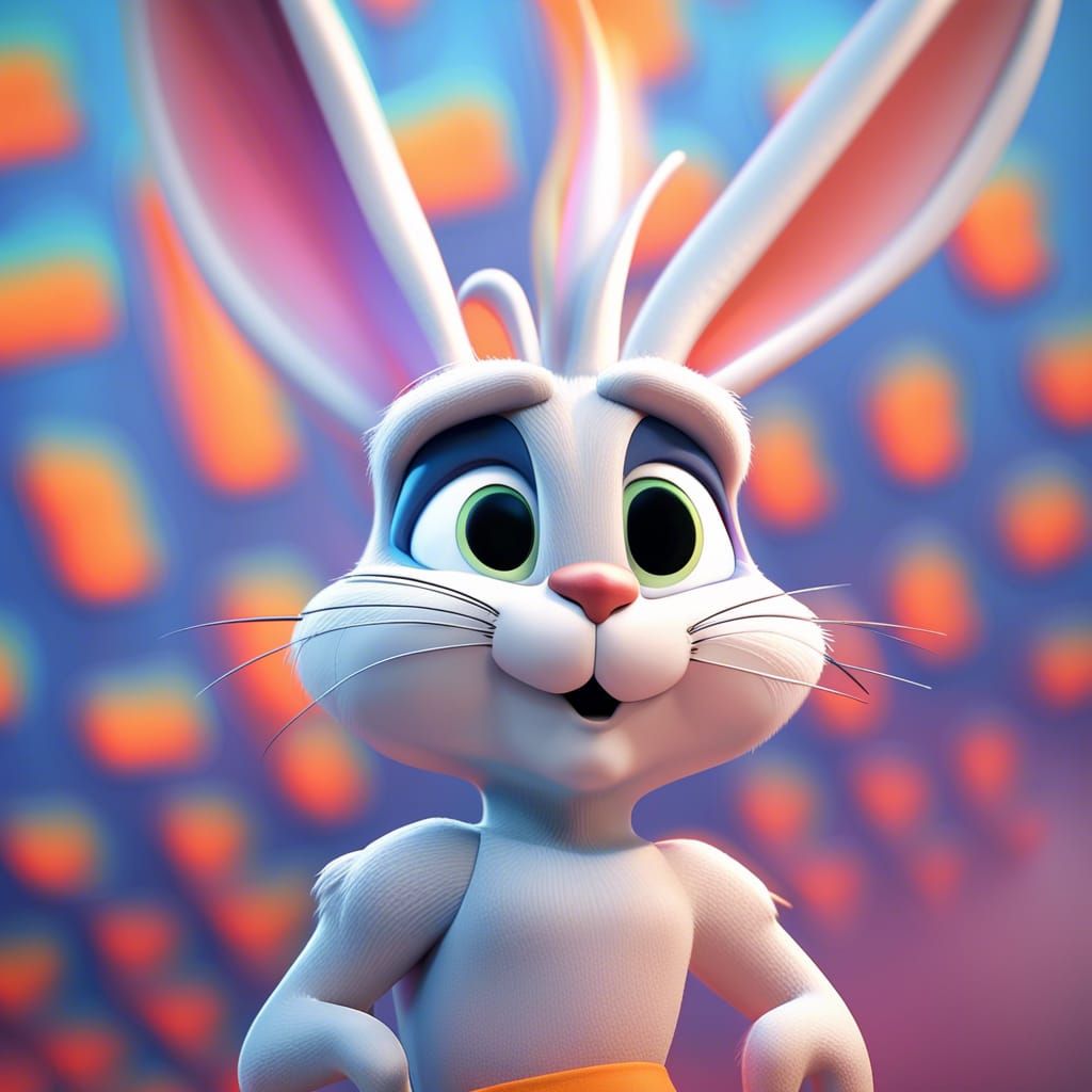 Bugs Bunny AI Generated Artwork NightCafe Creator