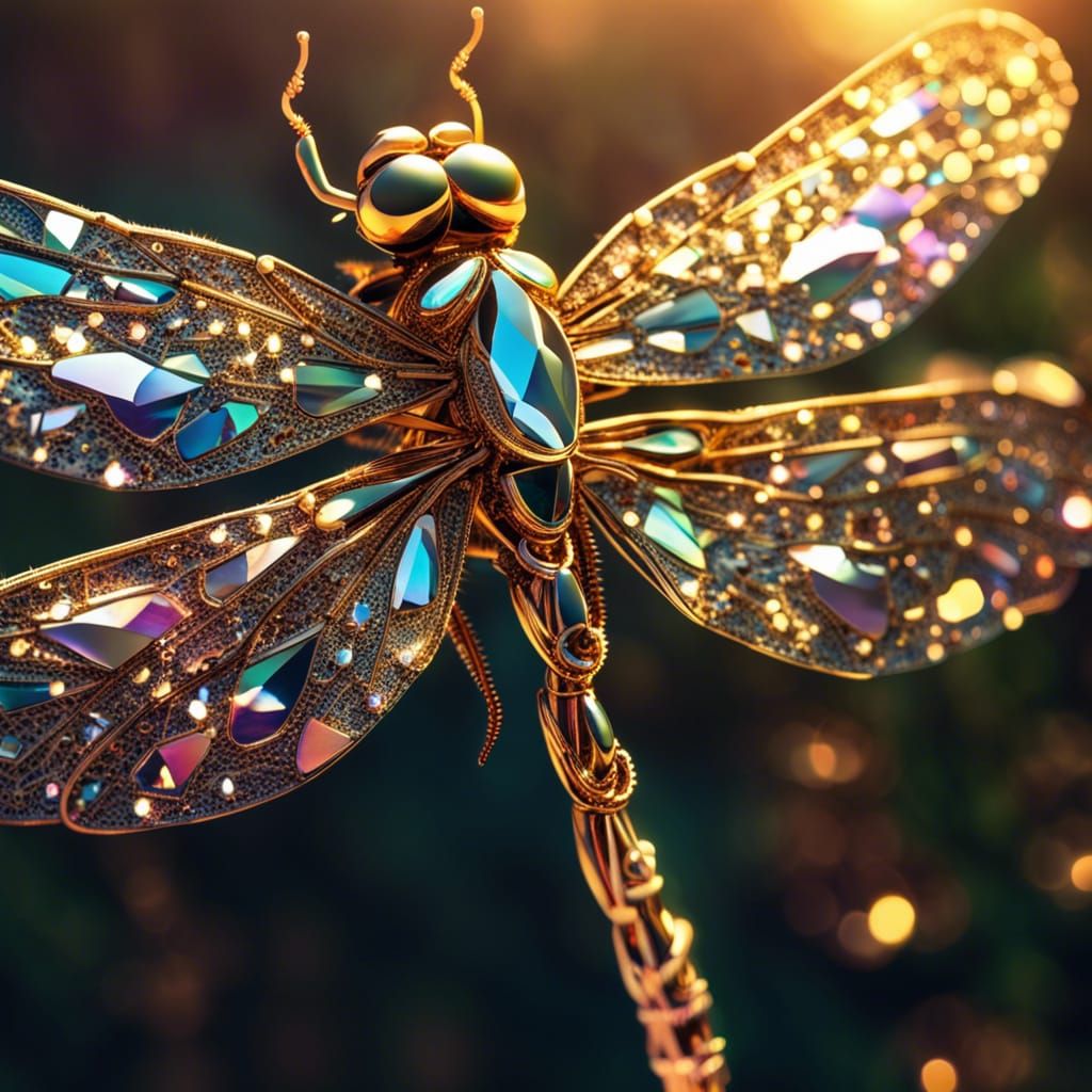Diamond Dragonfly  by @Layla Ainsley