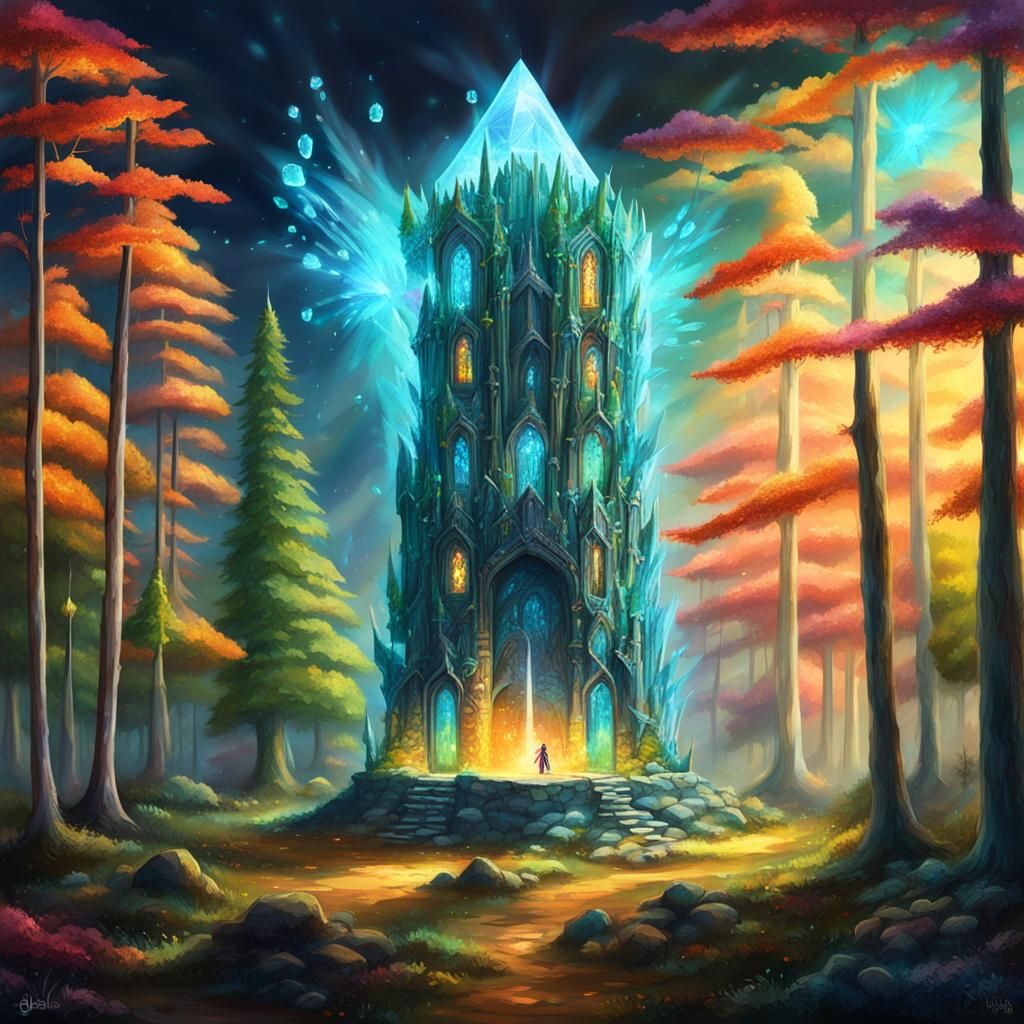 crystal-tower-ai-generated-artwork-nightcafe-creator