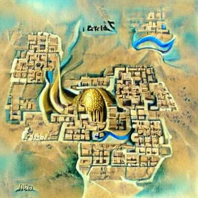 Zerzura, A Mythical City. Zerzura Was Long Rumored To Have Existed Deep 