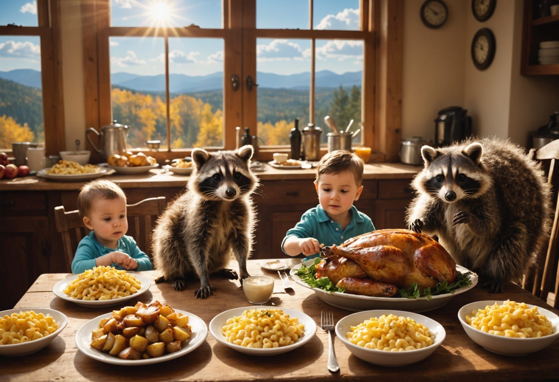 Thanksgiving gatecrasher 