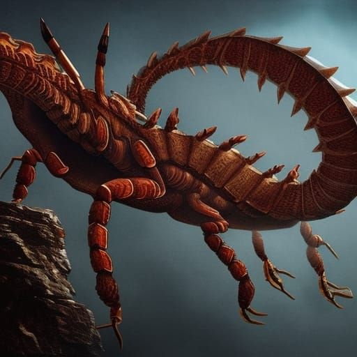 scorpion of death - AI Generated Artwork - NightCafe Creator